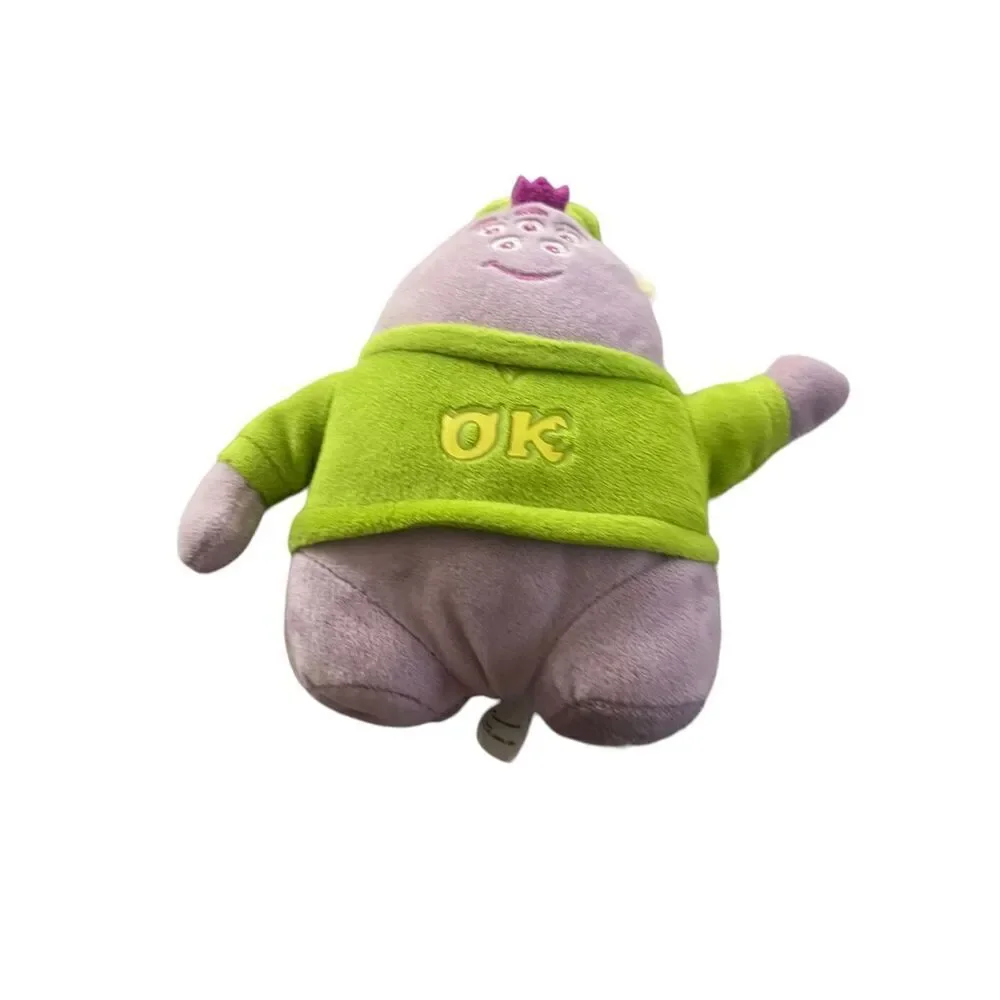 Disney Kids Purple & Green OK Shirt Monster University Squishy Stuffed Plush Toy